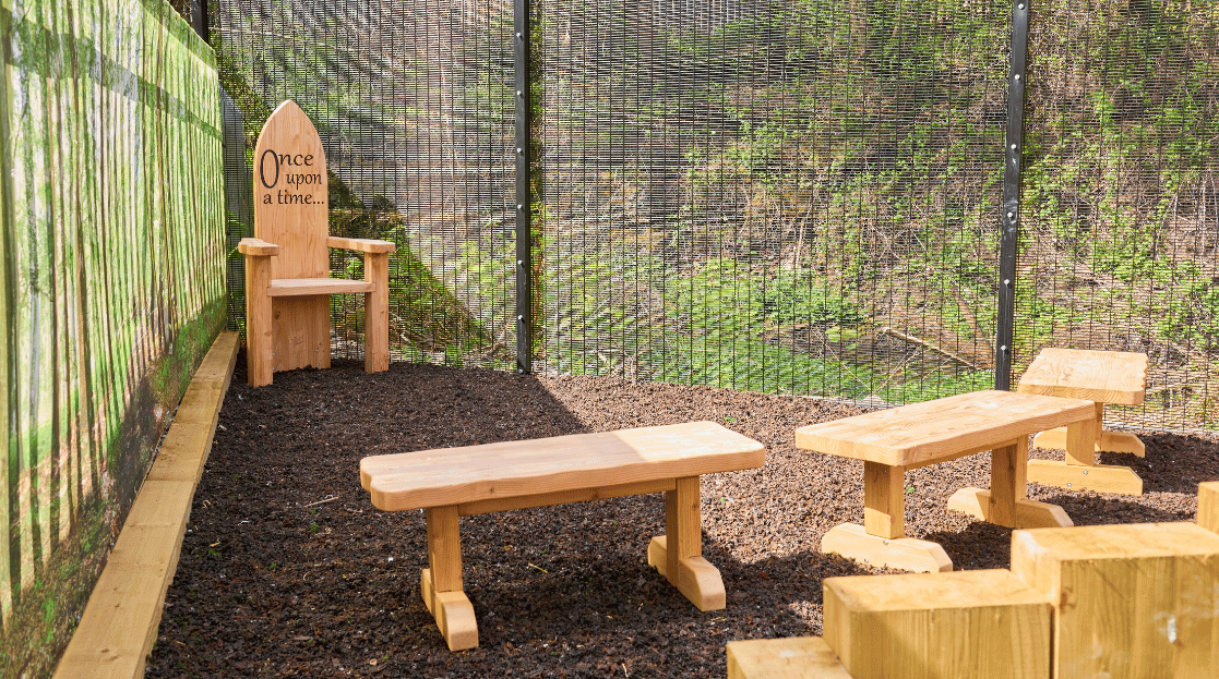 Story telling area for kids