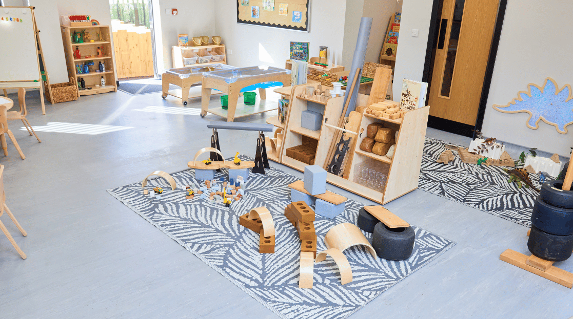 Milnrow Nursery inside Play area