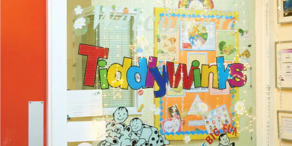 Tiddlywinks Colourful Logo