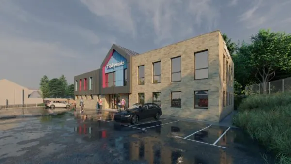 Tiddlywinks Nursery Pilsworth building exterior